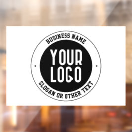 Vinilos Para Cristales Su logotipo o diseño comercial | Texto editable en