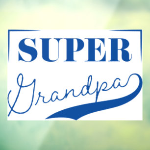 Vinilos Para Cristales Super Abuelo