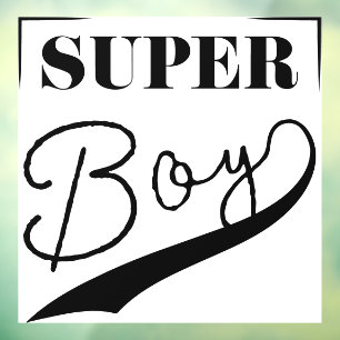 Vinilos Para Cristales Super Boy