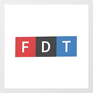 Vinilos Para Cristales Sutiles antidemócratas anti-Maga del FDT