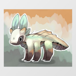 Vinilos Para Cristales Sweet Dragon