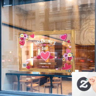 Vinilos Para Cristales Sweet Heart Valentine Window Cling 52x38 Personali