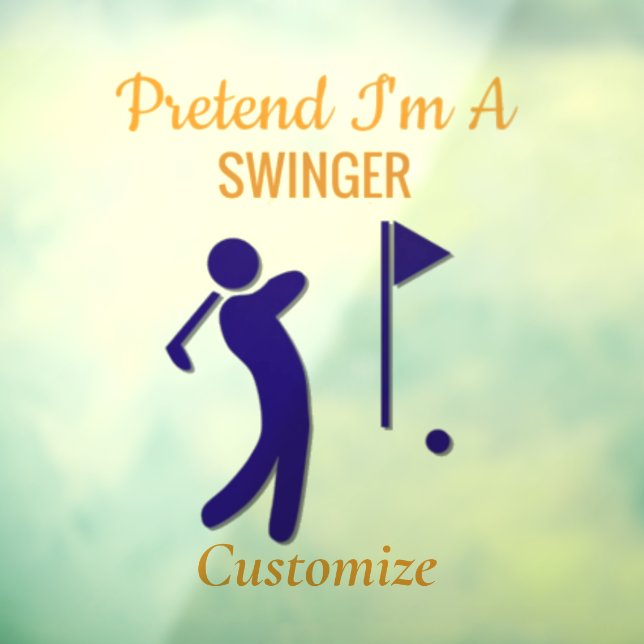 Vinilos Para Cristales Swting Golfer Thunder_Thunder_Cove (Hoja 3)
