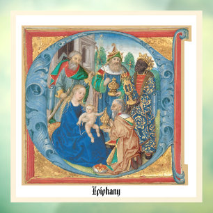 Vinilos Para Cristales Tarjeta de vacaciones Epiphany
