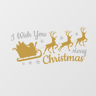 Vinilos Para Cristales Te deseo una feliz navidad