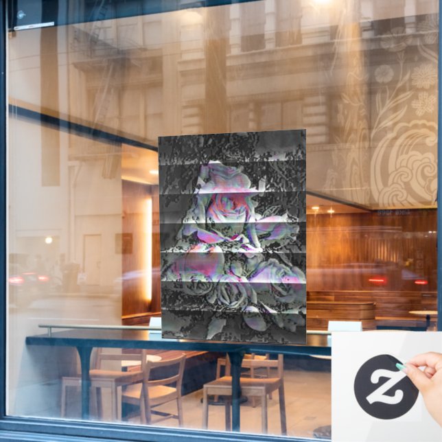 Vinilos Para Cristales Tecno Bouquet Window Cling (Ventana de cafetería)