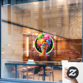 Vinilos Para Cristales Tema de Helado - ¡Muy Delicioso!