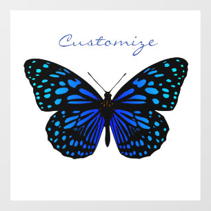 Vinilos Para Cristales Thunder_Cove de mariposa azul