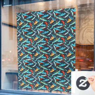 Vinilos Para Cristales Tienda de artículos deportivos de pesca de señuelo