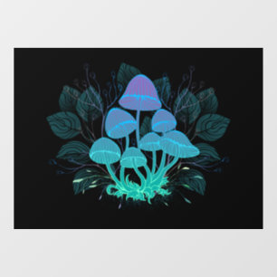 Vinilos Para Cristales Toadstools en Bushes
