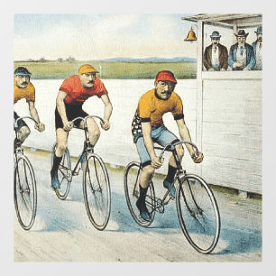 Vinilos Para Cristales TOP Ciclismo Ventana de la vieja escuela