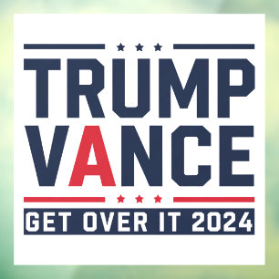 Vinilos Para Cristales Trump Ganó Elección 2024 Presidente Trump Vance