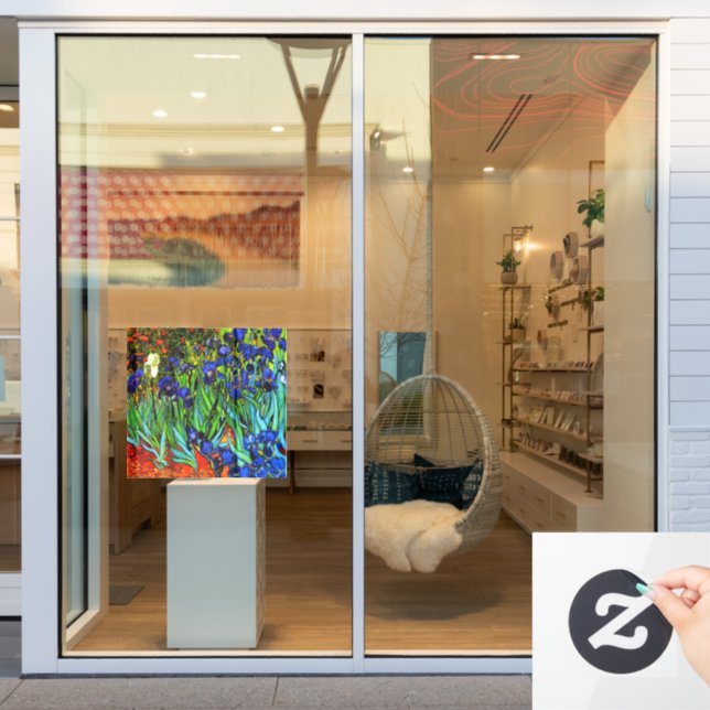 Vinilos Para Cristales Van Gogh - Irises (Ventana de la tienda)