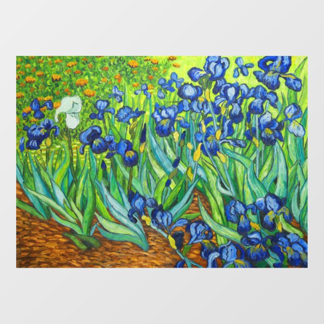 Vinilos Para Cristales Van Gogh Irises (Hoja)