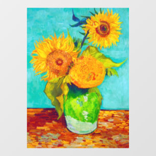 Vinilos Para Cristales Van Gogh Sunflowers 
