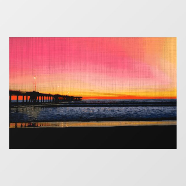 Vinilos Para Cristales Venice Beach, Los Ángeles, CA, EE.UU. H SS (Hoja)