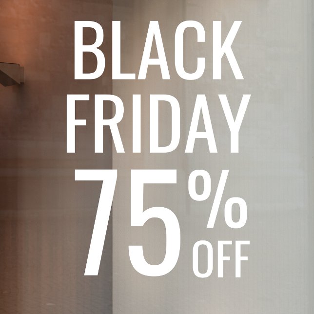 Vinilos Para Cristales Venta de la tienda Black Friday | Blanco mínimo de (Subido por el creador)