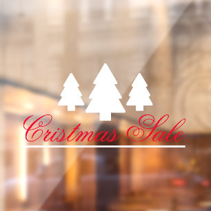 Vinilos Para Cristales Venta de Navidad, árboles forestales