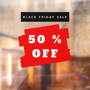 Vinilos Para Cristales Venta de Viernes Negro 50 % Fuera de Rótulo de Tie
