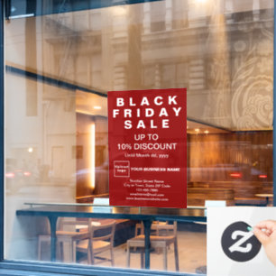 Vinilos Para Cristales Venta del Viernes Negro Empresarial Adhesivo para