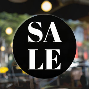 Vinilos Para Cristales Venta en ventana de tienda moderna adhesiva