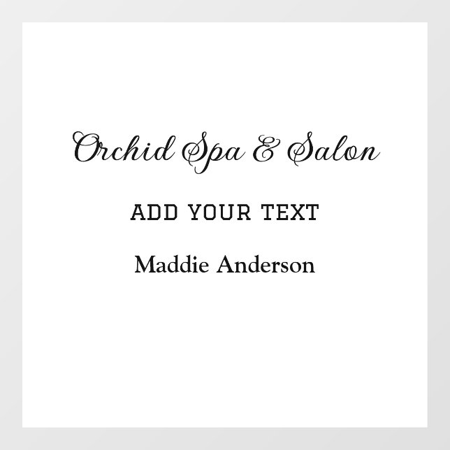 Vinilos Para Cristales Ventana de llamada (Hoja)