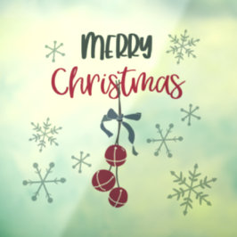 Vinilos Para Cristales Ventana de navidades o llamada de pared