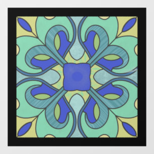 Vinilos Para Cristales Ventana de vidrio templado Decal Aqua One