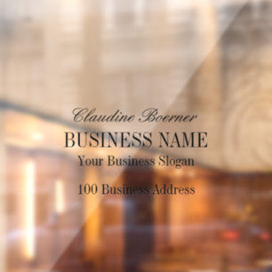 Vinilos Para Cristales Ventana Decal Clings Business Home
