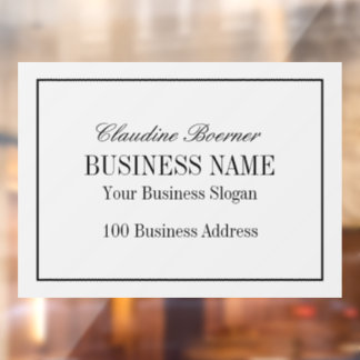 Vinilos Para Cristales Ventana Decal Clings Business Home