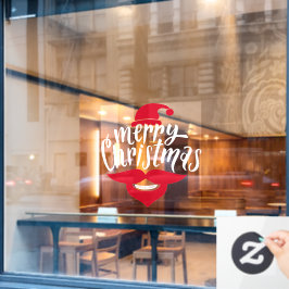 Vinilos Para Cristales Ventana Navidades de restaurante y oficina