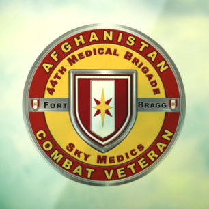 Vinilos Para Cristales Veterano de la 44ª Brigada Médica en Afganistán
