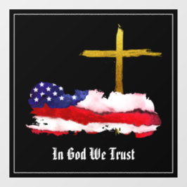 Vinilos Para Cristales *~* Veterano de la bandera del águila del patriota