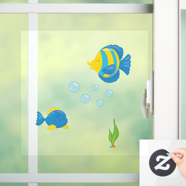 Vinilos Para Cristales Vidrio acuario mascota Fish Bowl (Hogar)