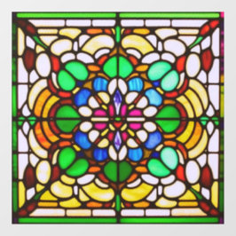 Vinilos Para Cristales Vidrio Art Nouveau con ventana Art Window