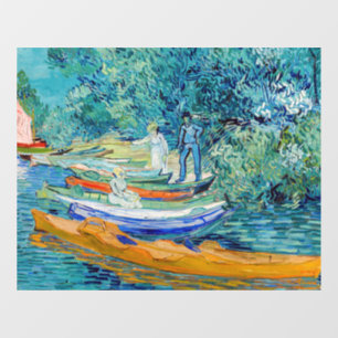 Vinilos Para Cristales Vincent van Gogh - Banco del Oise en Auvers