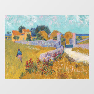 Vinilos Para Cristales Vincent van Gogh - Casa de campo en Provenza