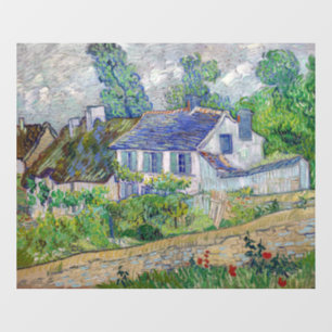 Vinilos Para Cristales Vincent van Gogh - Casas en Auvers
