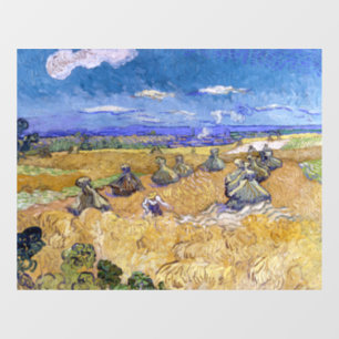 Vinilos Para Cristales Vincent van Gogh - Cuestas de trigo con raperos