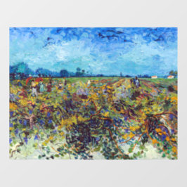 Vinilos Para Cristales Vincent van Gogh - Green Vineyard