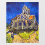 Vinilos Para Cristales Vincent van Gogh - La Iglesia de Auvers<br><div class="desc">Iglesia de Auvers / l'Eglise à Auvers-sur-oise por Vincent Van Gogh en 1890</div>