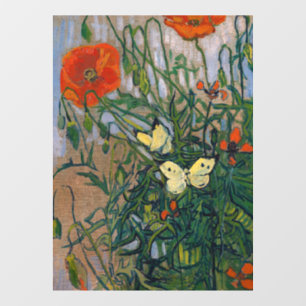 Vinilos Para Cristales Vincent van Gogh - Mariposas y Papas