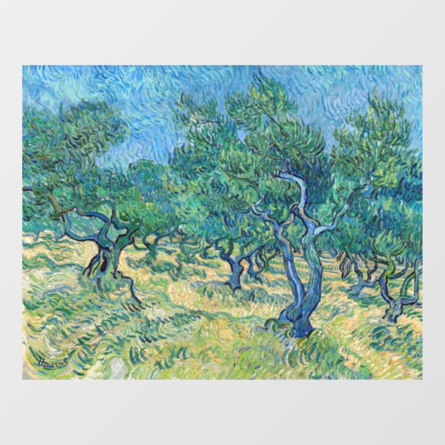 Vinilos Para Cristales Vincent van Gogh - Olive Grove (Hoja)