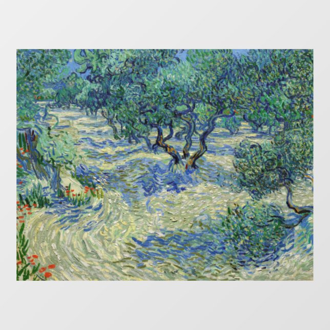 Vinilos Para Cristales Vincent van Gogh - Olive Orchard (Hoja)