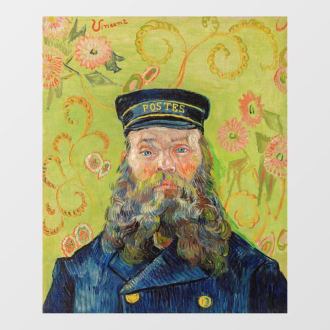 Vinilos Para Cristales Vincent Van Gogh - Postman Joseph Roulin (Hoja)