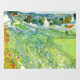 Vinilos Para Cristales Vincent van Gogh - Viñedos en Auvers