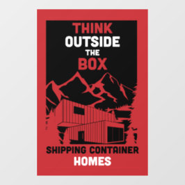 Vinilos Para Cristales Vivienda de contenedor de envío