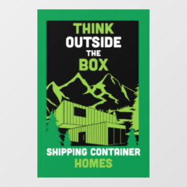 Vinilos Para Cristales Vivienda de contenedor de envío