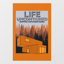 Vinilos Para Cristales Vivienda de contenedor de envío