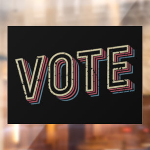 Vinilos Para Cristales Vota por presidente pro elección Elección feminist